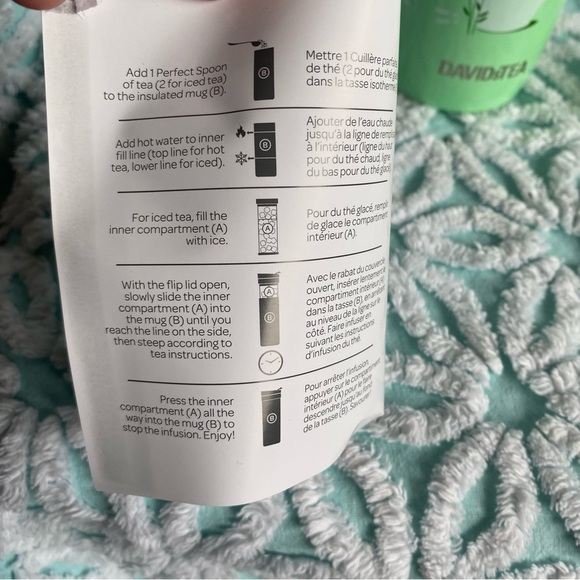 New David’s Tea Press Sir Hops A lot rare discontinued - Picture 2 of 7